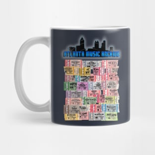 Atlanta Music Archive Stubs Shirt Mug